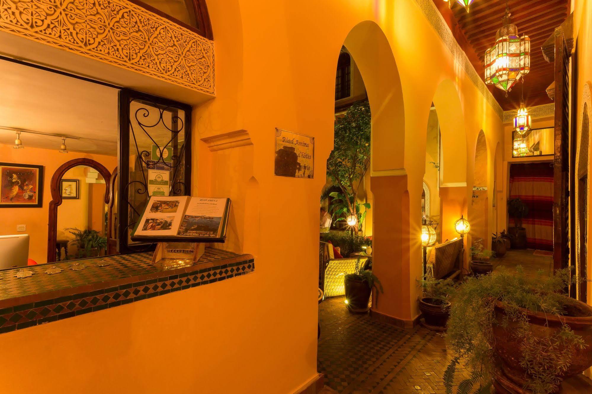 Riad Amina Hotel Marrakesh Exterior photo